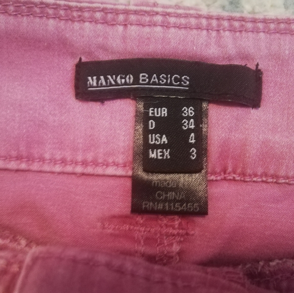 Pink Mango Mini Skirt - Picture 3 of 3